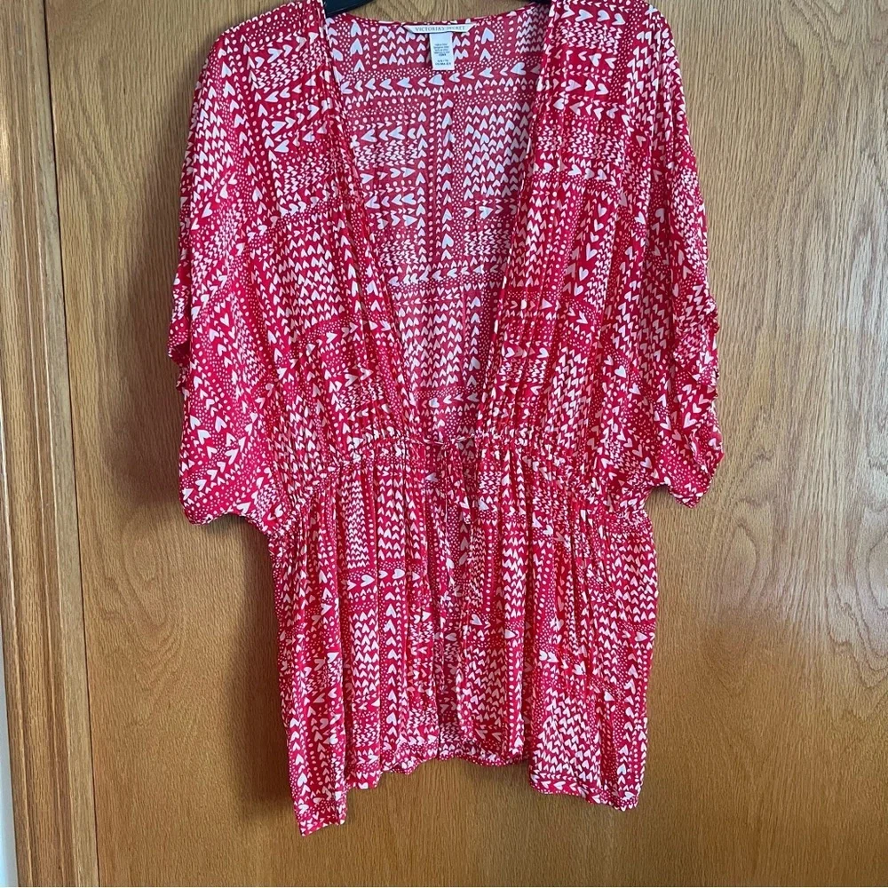 Victoria secret O/S heart kimono